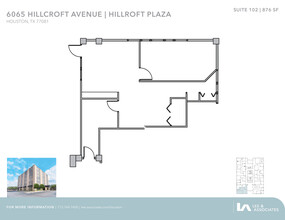 6065 Hillcroft Ave, Houston, TX en alquiler Plano de la planta- Imagen 1 de 1