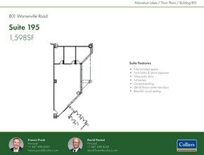 801 Warrenville Rd, Lisle, IL en alquiler Plano de la planta- Imagen 1 de 1