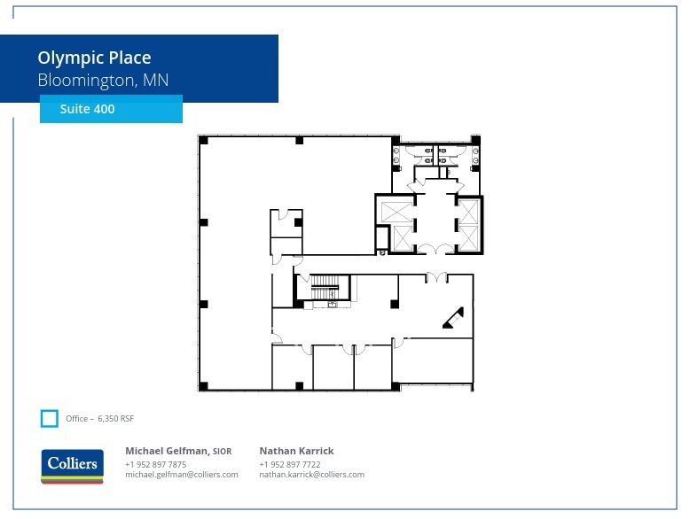 7825 Washington Ave S, Minneapolis, MN en alquiler Plano de la planta- Imagen 1 de 1