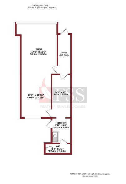 26 Mayfield Grv, Harrogate en alquiler - Plano de la planta - Imagen 2 de 9