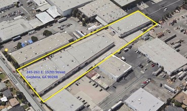 245-261 E 157th St, Gardena, CA - VISTA AÉREA  vista de mapa - Image1