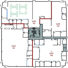 2518 Mission College Blvd, Santa Clara, CA en alquiler Plano de la planta- Imagen 1 de 1