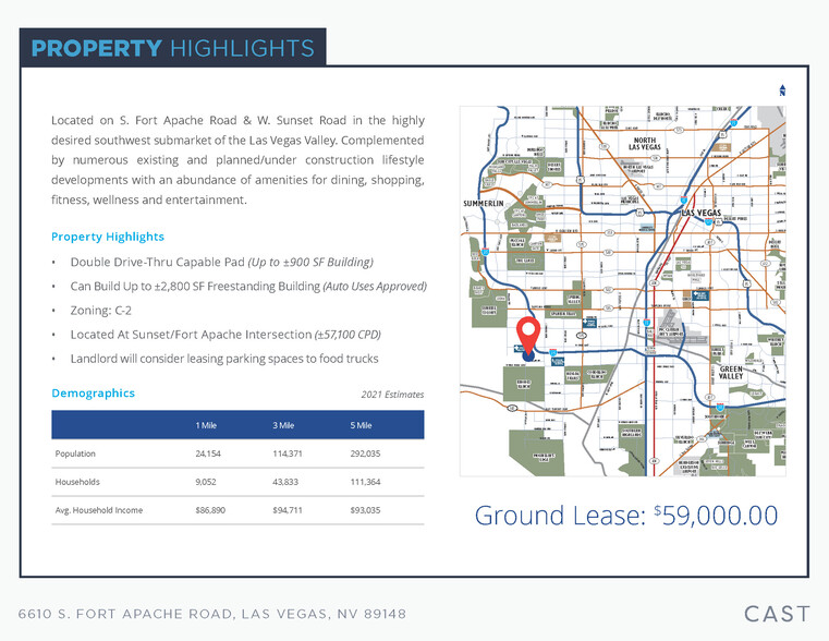 6610 S Fort Apache Rd, Las Vegas, NV en alquiler - Foto del edificio - Imagen 2 de 6