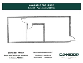 14300 N Northsight Blvd, Scottsdale, AZ en alquiler Plano de la planta- Imagen 1 de 1