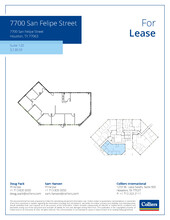 7700 San Felipe St, Houston, TX en alquiler Plano de la planta- Imagen 1 de 1