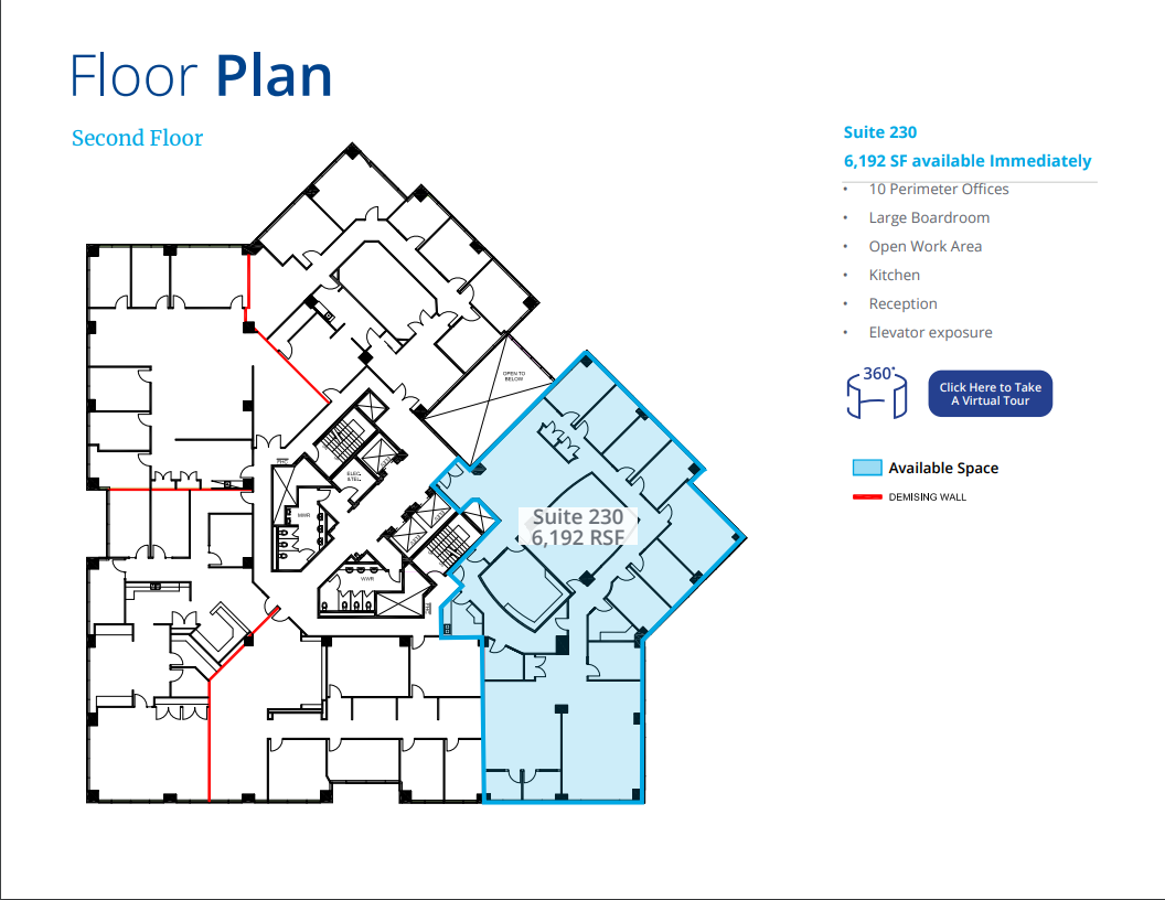 175 Commerce Valley Dr W, Markham, ON en alquiler Plano de la planta- Imagen 1 de 1