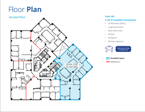 175 Commerce Valley Dr W, Markham, ON en alquiler Plano de la planta- Imagen 1 de 1