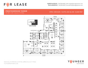 5151 Belt Line Rd, Dallas, TX en alquiler Plano de la planta- Imagen 2 de 2