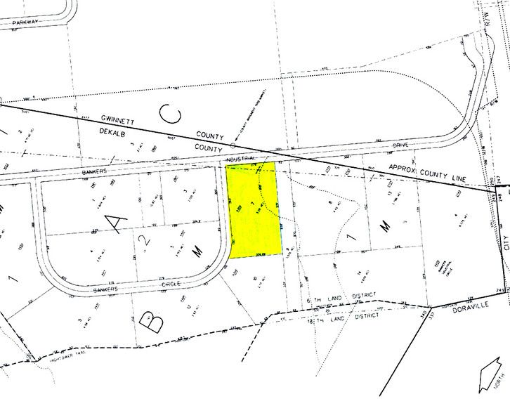 4300 Bankers Cir, Atlanta, GA en alquiler - Plano de solar - Imagen 2 de 8