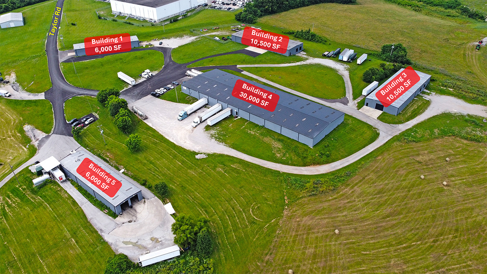 980 Taylor Rd cartera de 6 inmuebles en venta en LoopNet.es - Vista aérea - Imagen 2 de 8