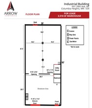 691 NE 39th Ave, Minneapolis, MN en alquiler Plano de la planta- Imagen 1 de 1