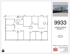 9933 Lawler Ave, Skokie, IL en alquiler Plano del sitio- Imagen 2 de 2