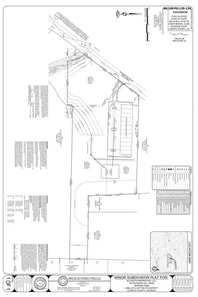 Raymond Hill Road, Newnan, GA en alquiler - Plano de solar - Imagen 2 de 2