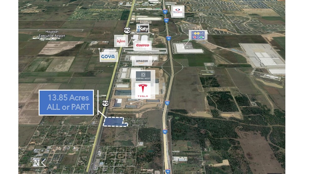 US Hwy 90 Business, Brookshire, TX en venta - Foto del edificio - Imagen 3 de 4