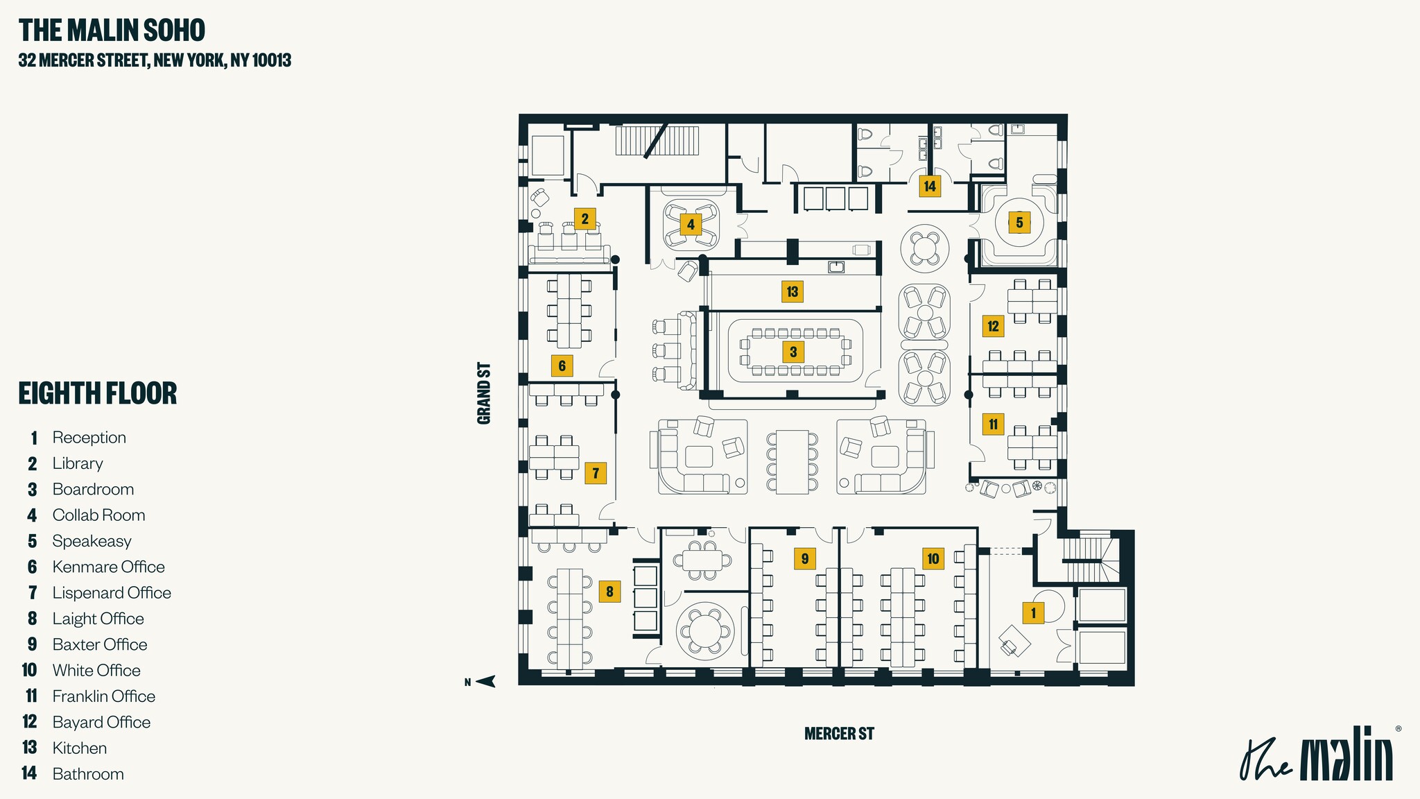 32 Mercer St, New York, NY en alquiler Plano del sitio- Imagen 1 de 1