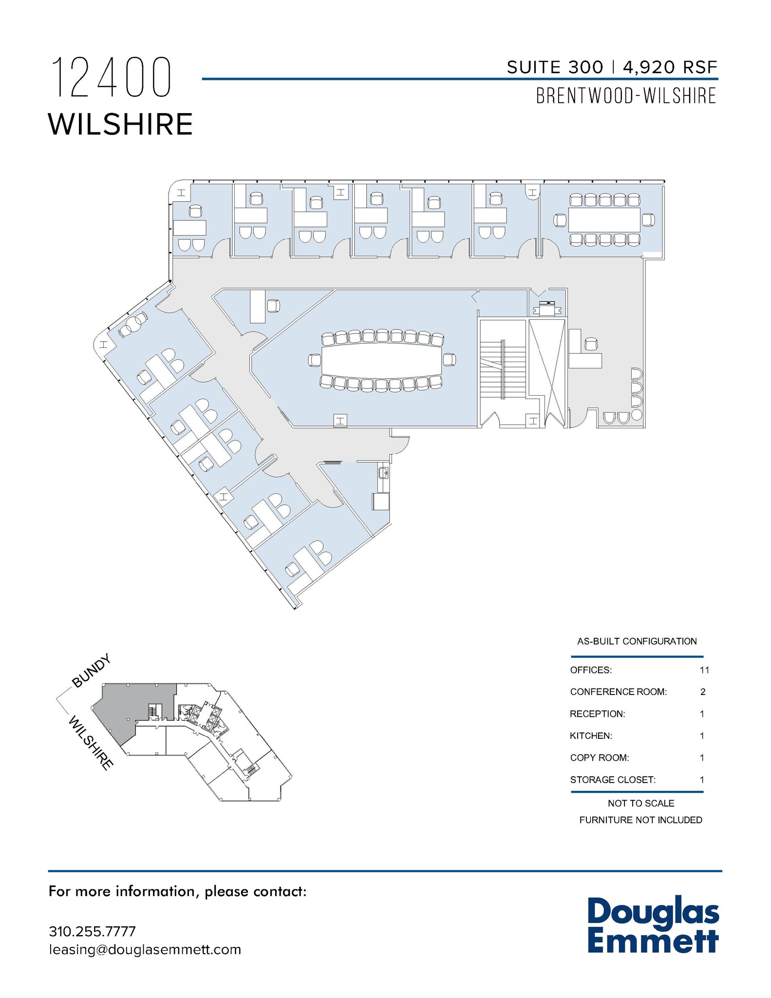 12400 Wilshire Blvd, Los Angeles, CA en alquiler Plano de la planta- Imagen 1 de 1