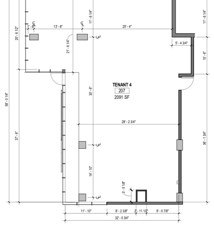 3500 Chestnut Pl, Denver, CO en alquiler Plano de la planta- Imagen 1 de 1