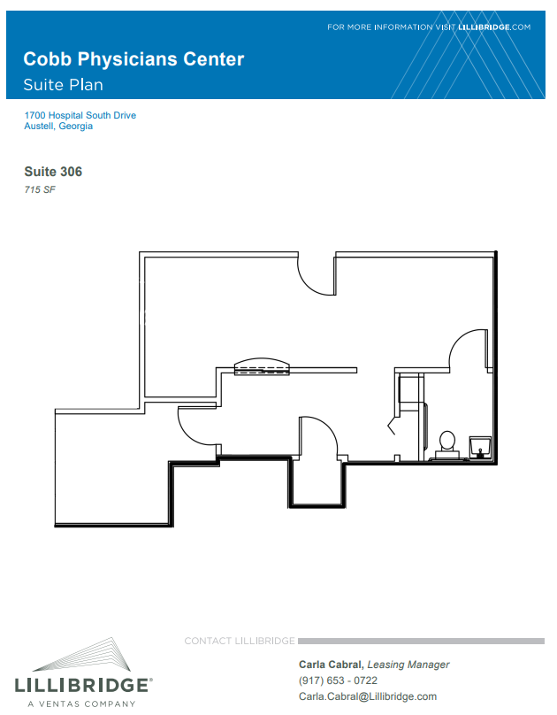 1700 Hospital South Dr, Austell, GA en alquiler Plano de la planta- Imagen 1 de 1