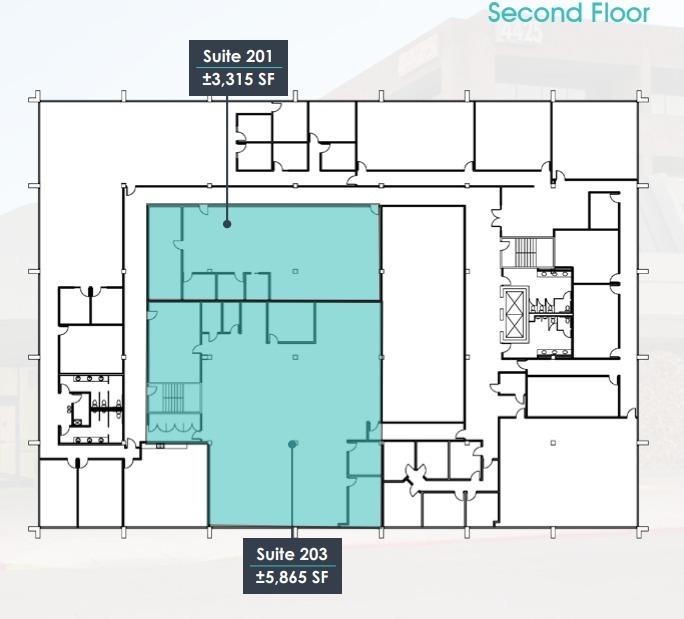 4425 W Olive Ave, Glendale, AZ en alquiler Plano de la planta- Imagen 1 de 1