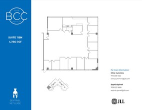 3000 Lakeside Dr, Bannockburn, IL en alquiler Plano de la planta- Imagen 1 de 1