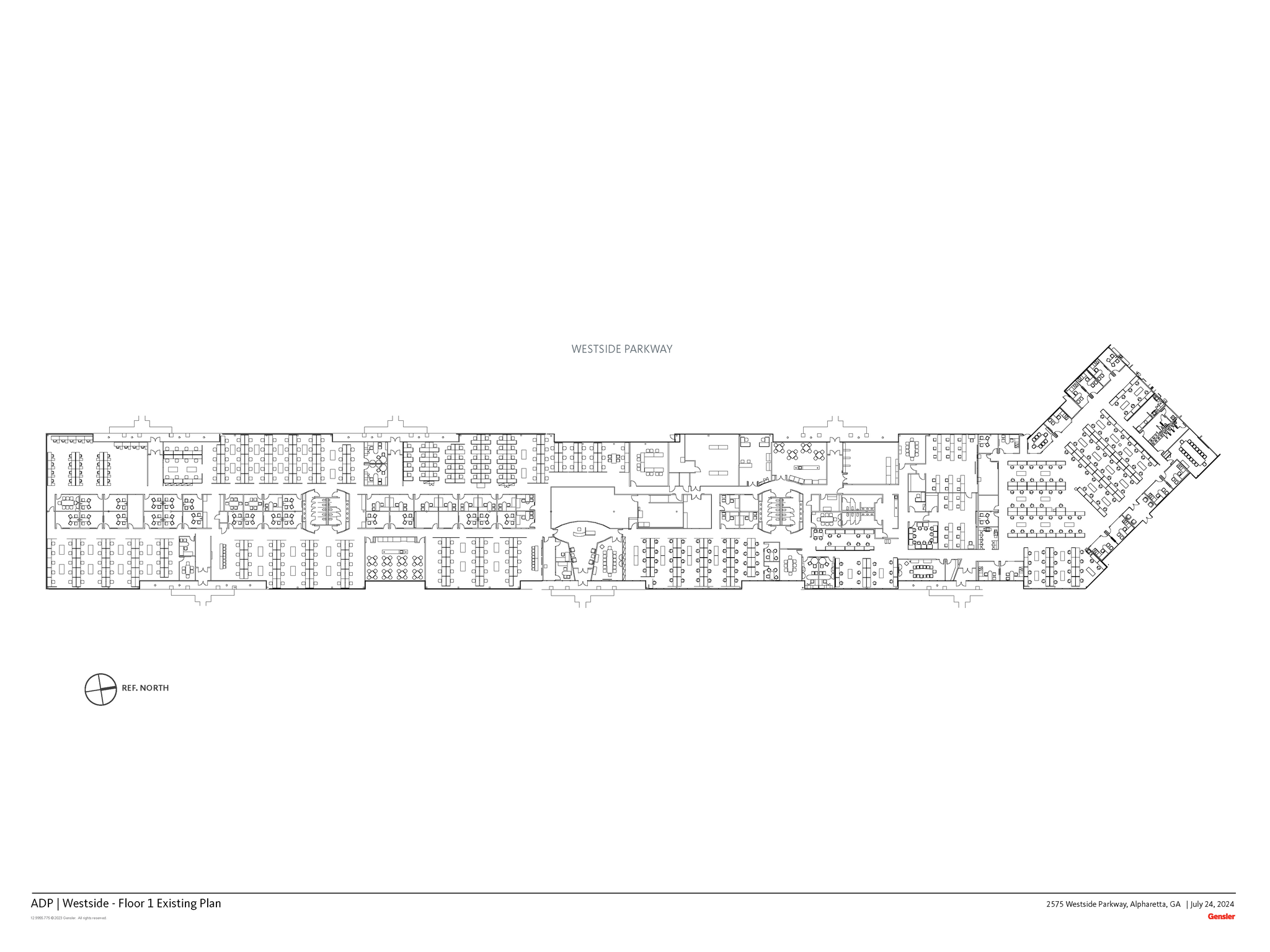 2555 Westside Pky, Alpharetta, GA en alquiler Plano de la planta- Imagen 1 de 1