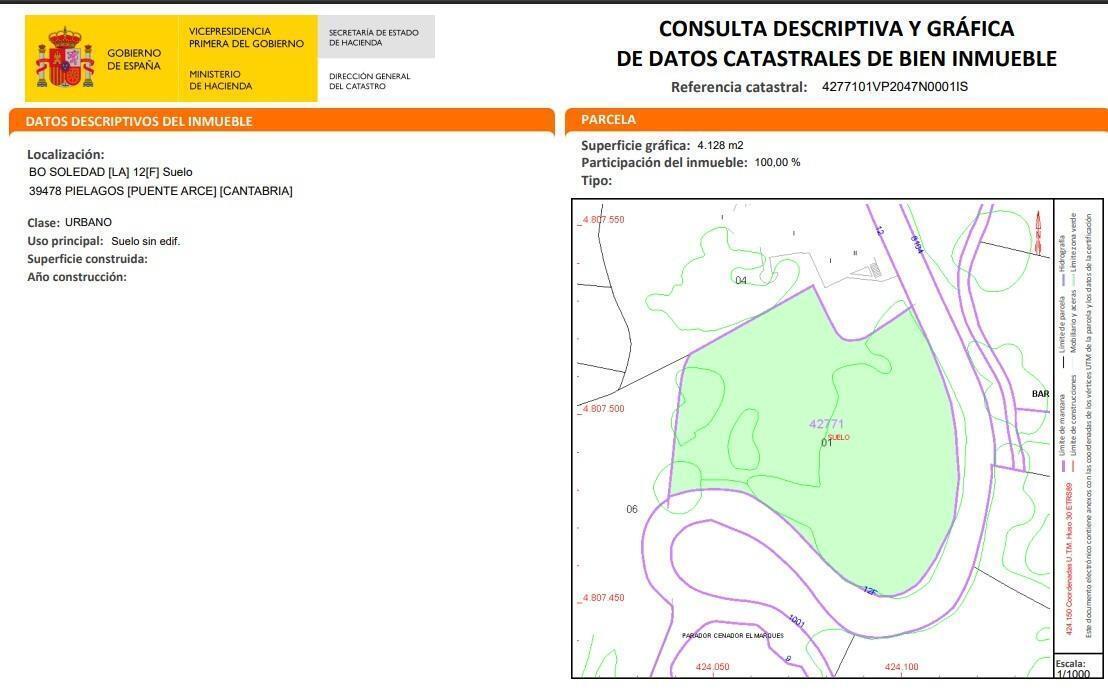 Terreno en Piélagos, Cantabria en venta Foto principal- Imagen 1 de 5