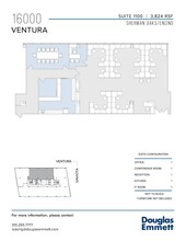 16000 Ventura Blvd, Encino, CA en alquiler Plano de la planta- Imagen 1 de 1