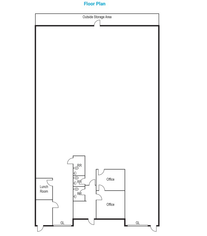 8416 Secura Way, Santa Fe Springs, CA en venta Plano de la planta- Imagen 1 de 1