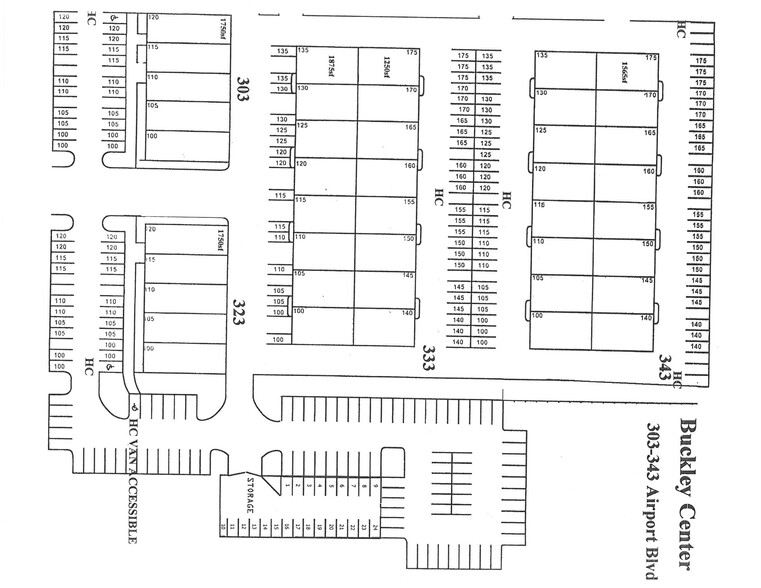 343 Airport Blvd, Aurora, CO en alquiler - Plano del sitio - Imagen 3 de 3