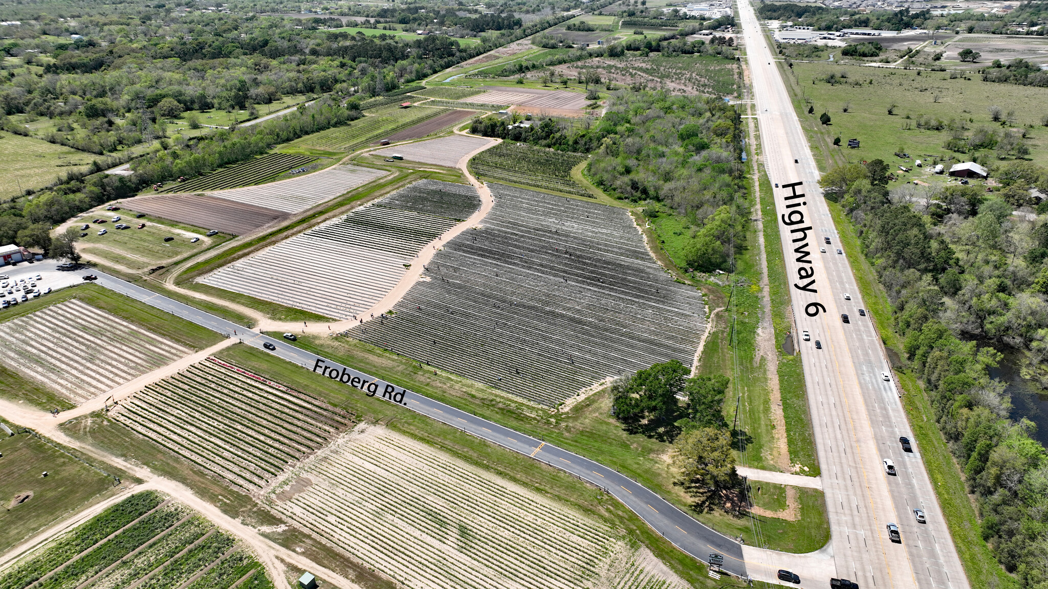 24702 Highway 6 @ Froberg St, Alvin, TX en venta Vista aérea- Imagen 1 de 5