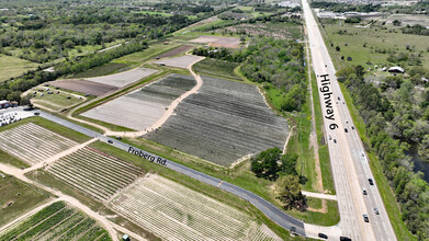 24702 Highway 6 @ Froberg St, Alvin, TX - VISTA AÉREA  vista de mapa - Image1