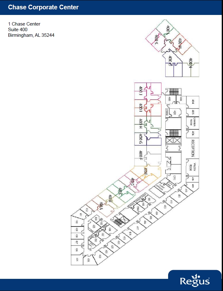 1-2 Chase Corporate Dr, Hoover, AL en alquiler Plano de la planta- Imagen 1 de 1