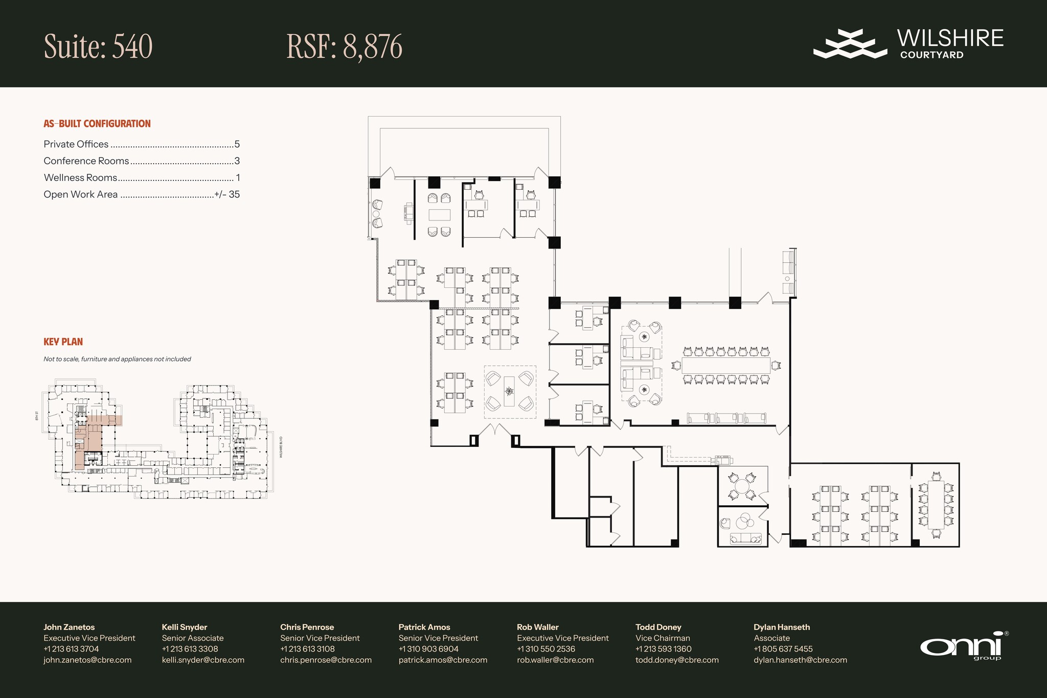 5700 Wilshire Blvd, Los Angeles, CA en alquiler Plano del sitio- Imagen 1 de 1