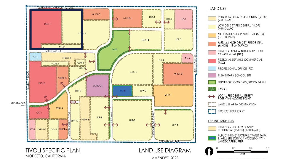 Claratina Avenue & Oakdale Road, Modesto, CA en venta - Foto del edificio - Imagen 3 de 4