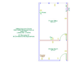 1580 S Milwaukee Ave, Libertyville, IL en alquiler Plano de la planta- Imagen 1 de 1