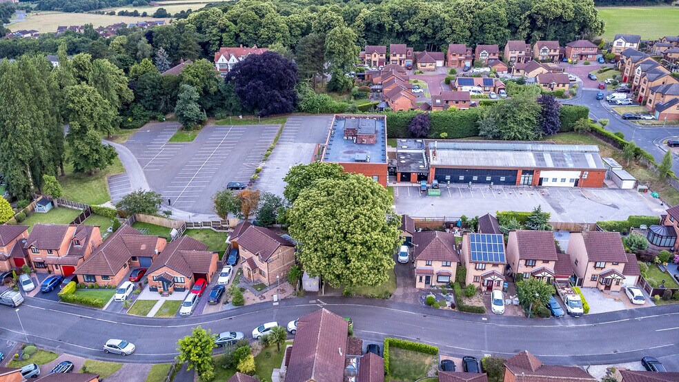 Carlton Rd, Worksop en alquiler - Vista aérea - Imagen 3 de 5