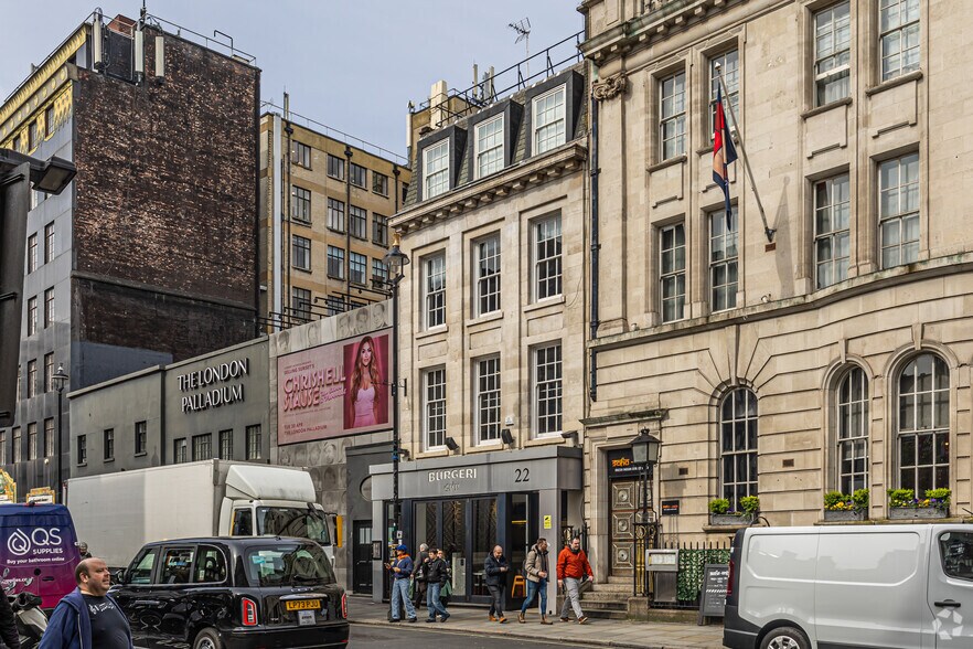 22 Great Marlborough St, London en alquiler - Foto del edificio - Imagen 2 de 3