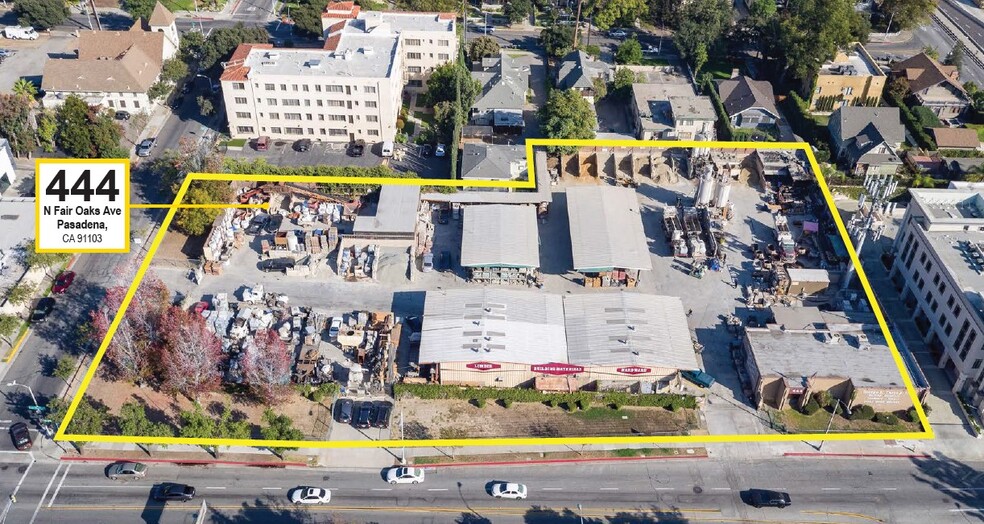 444 N Fair Oaks Ave, Pasadena, CA en venta - Foto del edificio - Imagen 1 de 4