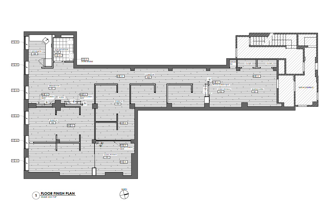 110 Duane St, New York, NY en alquiler Plano de la planta- Imagen 1 de 9