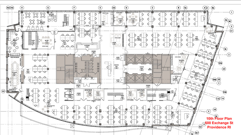 500 Exchange St, Providence, RI en alquiler - Plano de la planta - Imagen 3 de 15