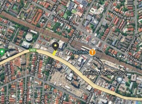 315A Liverpool Rd, Ashfield en alquiler - Vista aérea - Imagen 2 de 2
