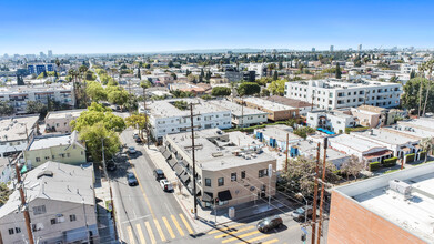 1267-1277 N Wilton Pl, Los Angeles, CA - VISTA AÉREA  vista de mapa - Image1