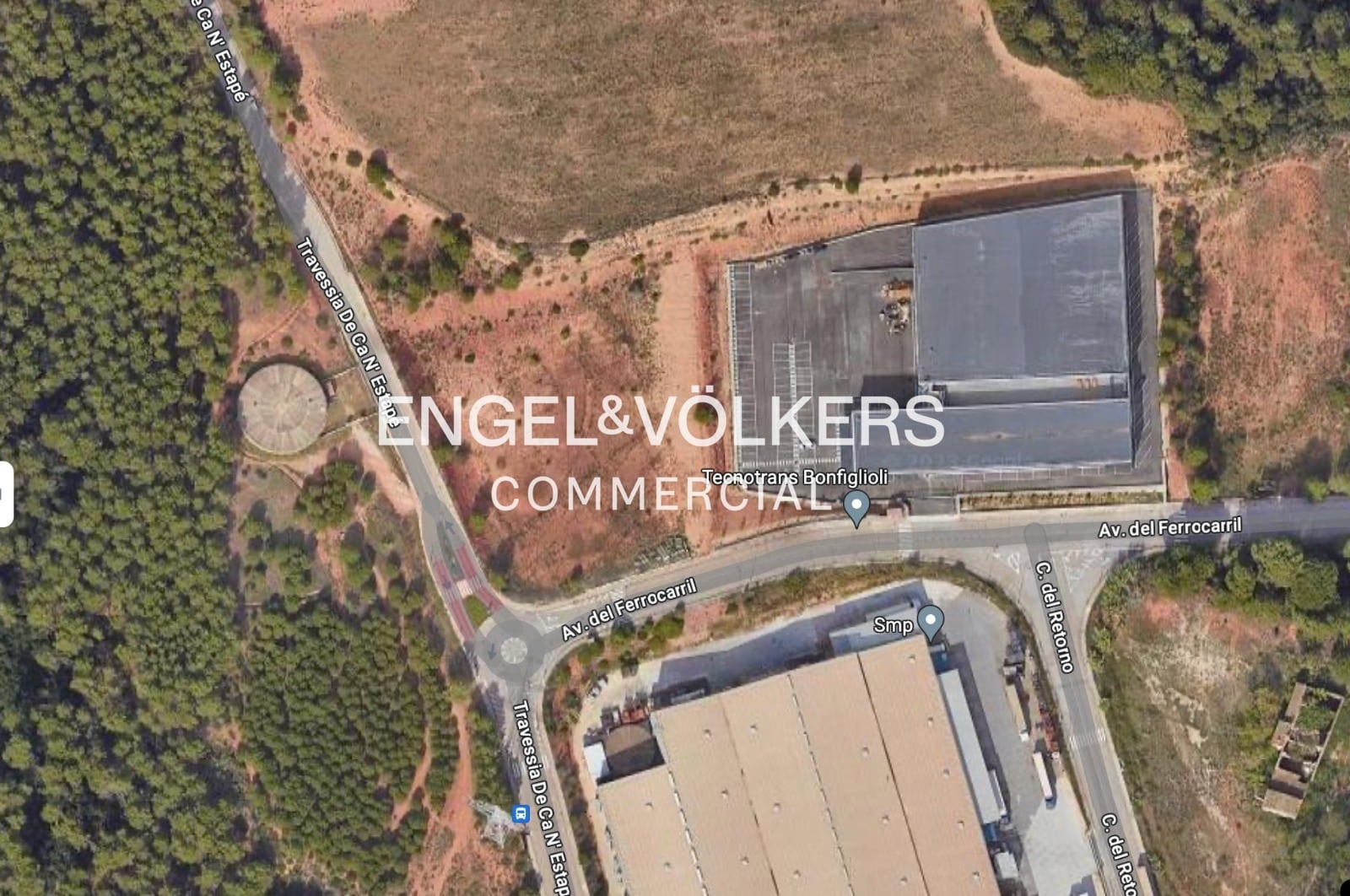 Terreno en Castellbisbal, Barcelona en venta Vista aérea- Imagen 1 de 11