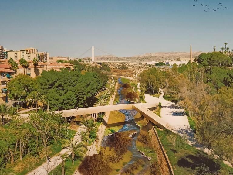 Local en Elche, Alicante en venta - Vista aérea - Imagen 3 de 4
