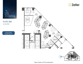 311 S Wacker Dr, Chicago, IL en alquiler Plano de la planta- Imagen 1 de 1