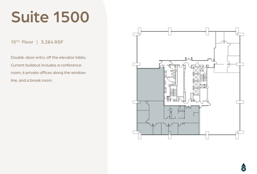 600 B St, San Diego, CA en alquiler Plano de la planta- Imagen 1 de 1