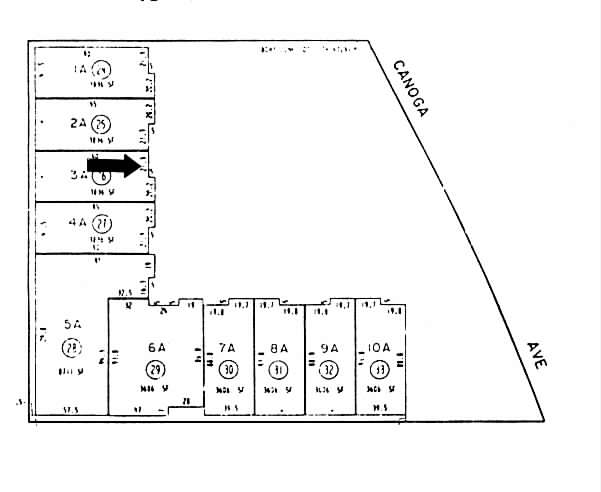 9605-9623 Canoga Ave, Chatsworth, CA en alquiler - Plano de solar - Imagen 2 de 41