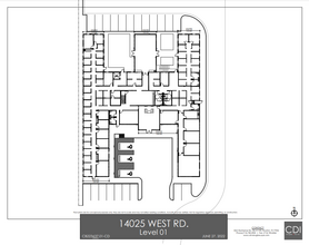 14025 West Rd, Houston, TX en venta Plano de planta tipo- Imagen 1 de 1