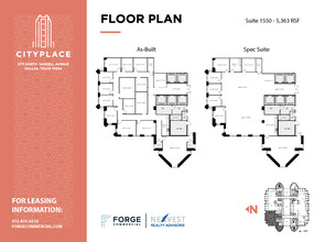 2711 N Haskell Ave, Dallas, TX en alquiler Plano de la planta- Imagen 1 de 1