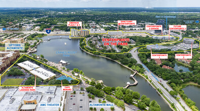 220 E Central Pky, Altamonte Springs, FL - vista aérea  vista de mapa